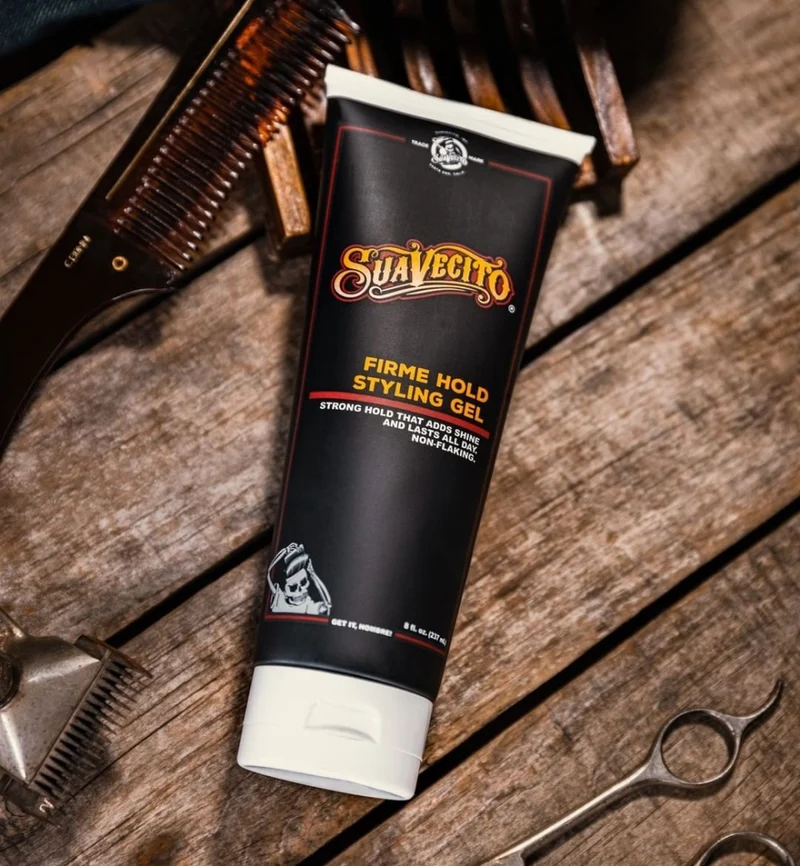 Gel coiffant "Firm Hold Styling Gel" ne s'écaille pas et dure toute la journée - Tenue forte avec brillance (237ml/8.0oz)