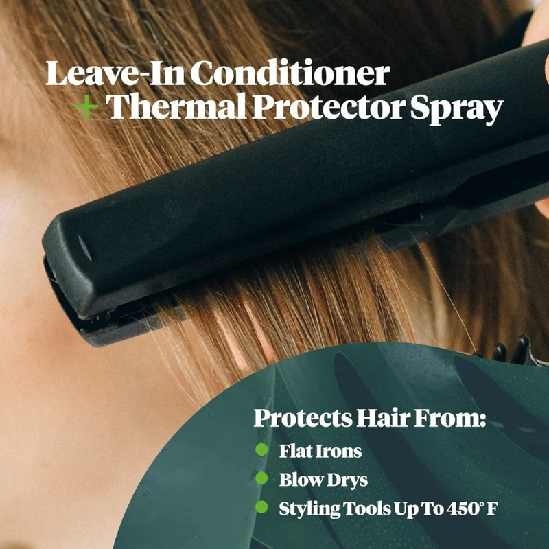Spray protecteur thermique "Protect" + démêlant sans rinçage - Pour tous types de cheveux clairsemés (200ml/6.8oz)
