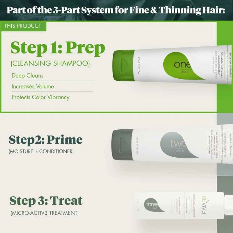 Traitement activateur "Micro-Activ3 Treat" favorise la résistance et la santé des cheveux - Pour tous types de cheveux clairsemés (150ml/5.1oz)