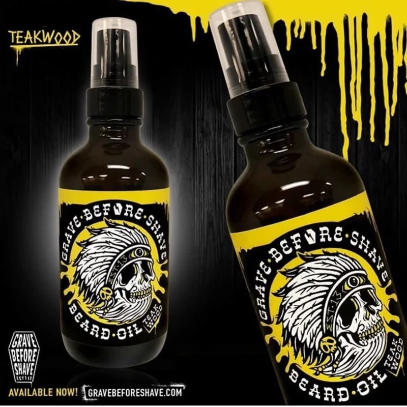 Huile à barbe "Teakwood Scent" (30ml/1.0oz)