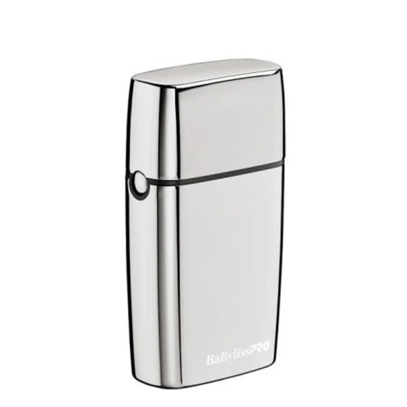 Rasoir métallique à double lames, sans fil FoilFx02 - Argent