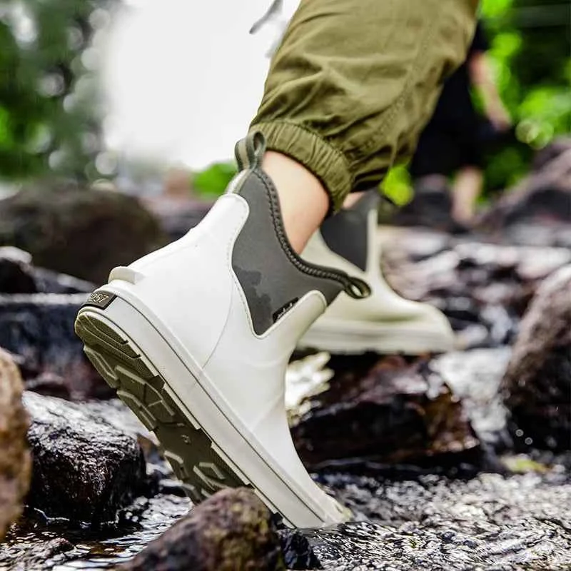 Chaussures mi-cheville bout rond