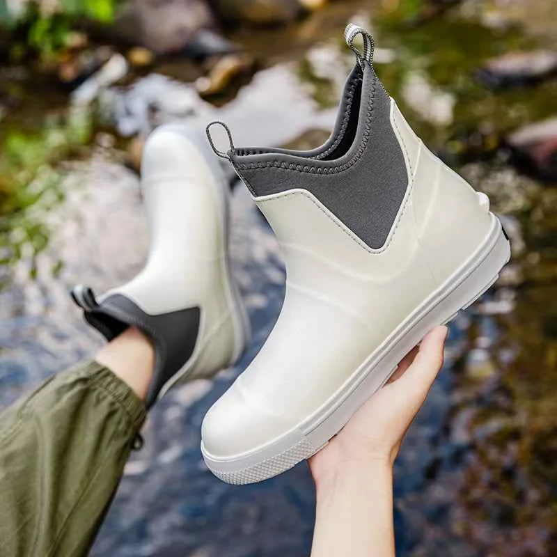 Chaussures mi-cheville bout rond