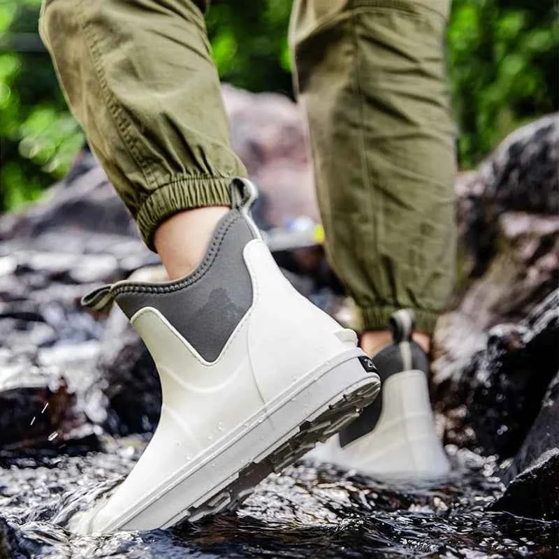 Chaussures mi-cheville bout rond
