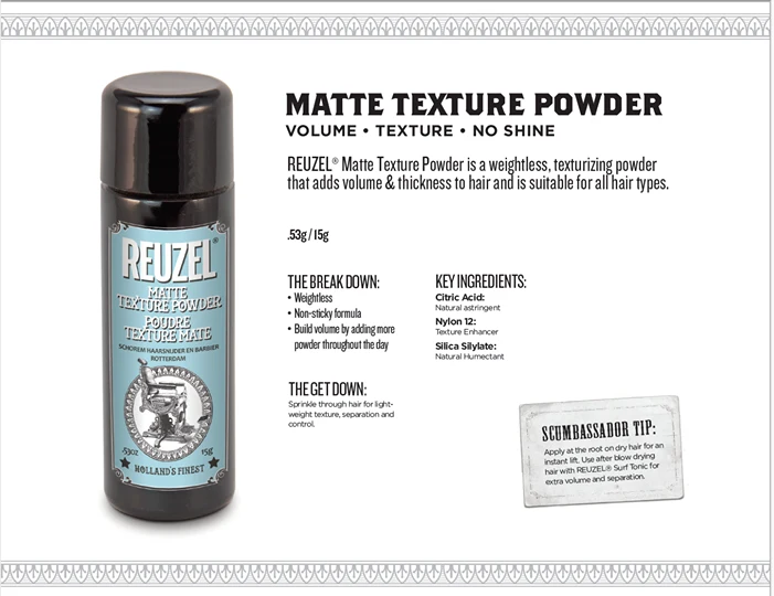 Poudre texture matte (15g/0.53oz)