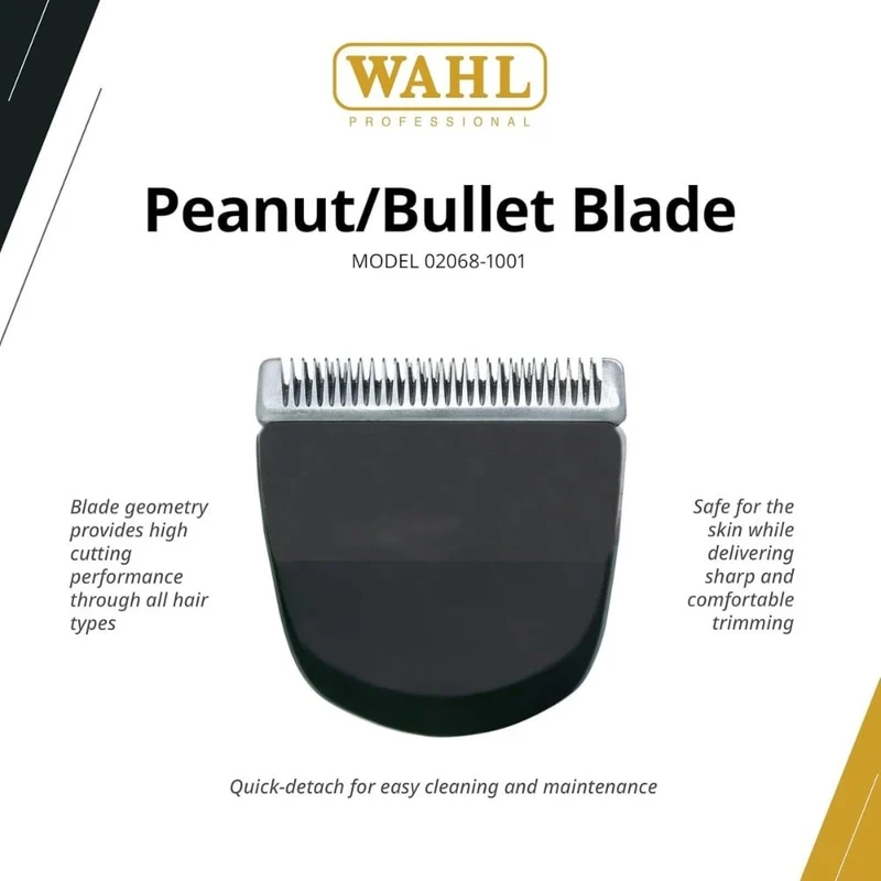 Lame de remplacement pour tondeuse "Peanut" 2068-1001 - Noir