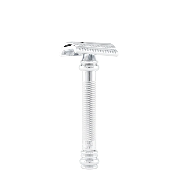 Rasoir de sécurité Merkur 39C "Barber Pole" - Chromé (90 39 001)