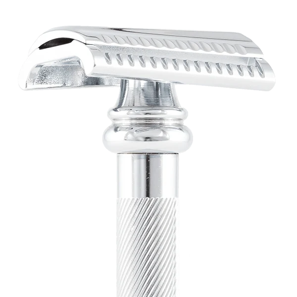 Rasoir de sécurité Merkur 39C "Barber Pole" - Chromé (90 39 001)