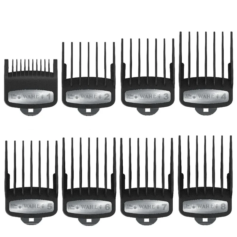 Ensemble de 8 guides de coupe premium #1 à #8 "Premium Cutting Guides" #53110