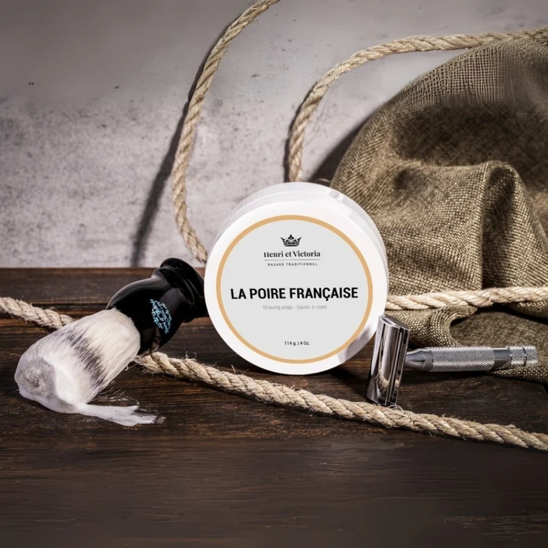Savon à raser La Poire Française (114g/4.0oz)