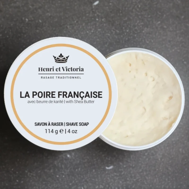 Savon à raser La Poire Française (114g/4.0oz)