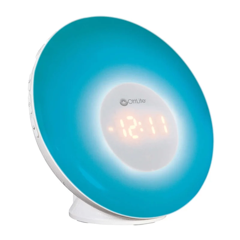 OTTLITE - Lampe Réveil-Matin avec Bruit Blanc et Changement de Couleur
