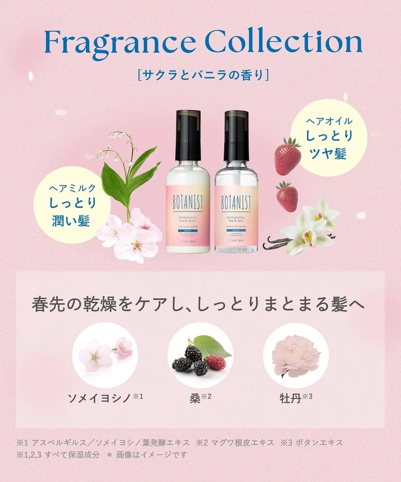 Botanist Botanical Hair Milk Moist Leave-In Treatment Cherry Vanilla