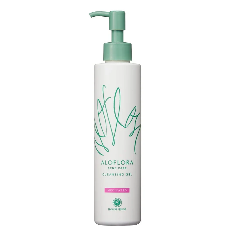 House Of Rose Aloflora Medicated Acne Care Cleansing Gel 180Ml
