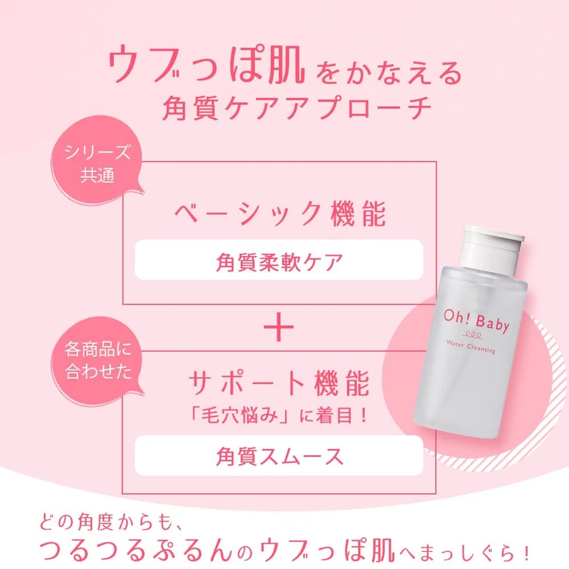 House Of Rose Oh Baby Water Cleansing with AHA and Hot Spring Water 290ml
