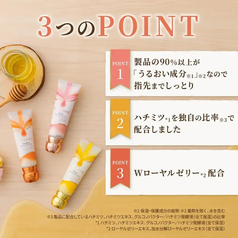 &honey Moisturizing Hand Cream 50g Berry Honey Scent
