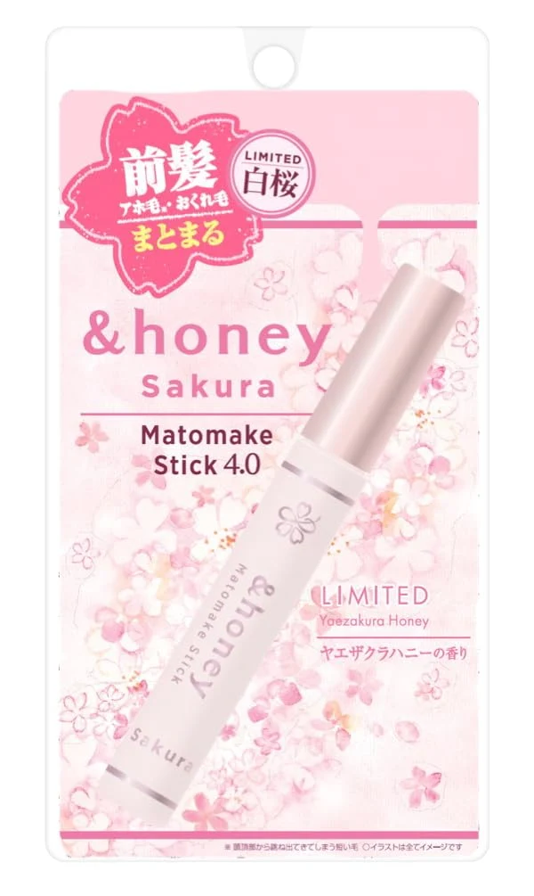 &honey Sakura 2024 Hair Serum Mascara 9G - White Cherry Blossom Stick