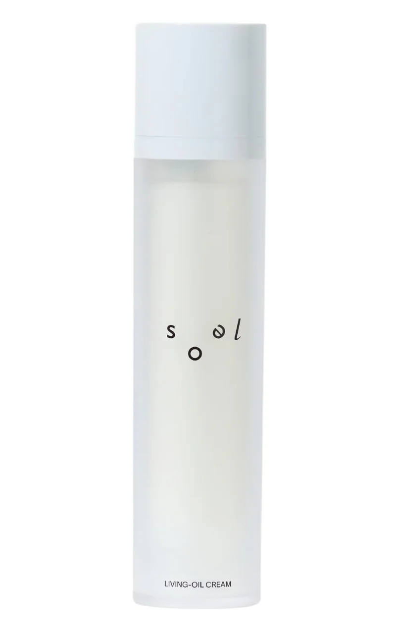Soel Living Oil Cream 50G with Argan Oil for Glowing Plump Skin