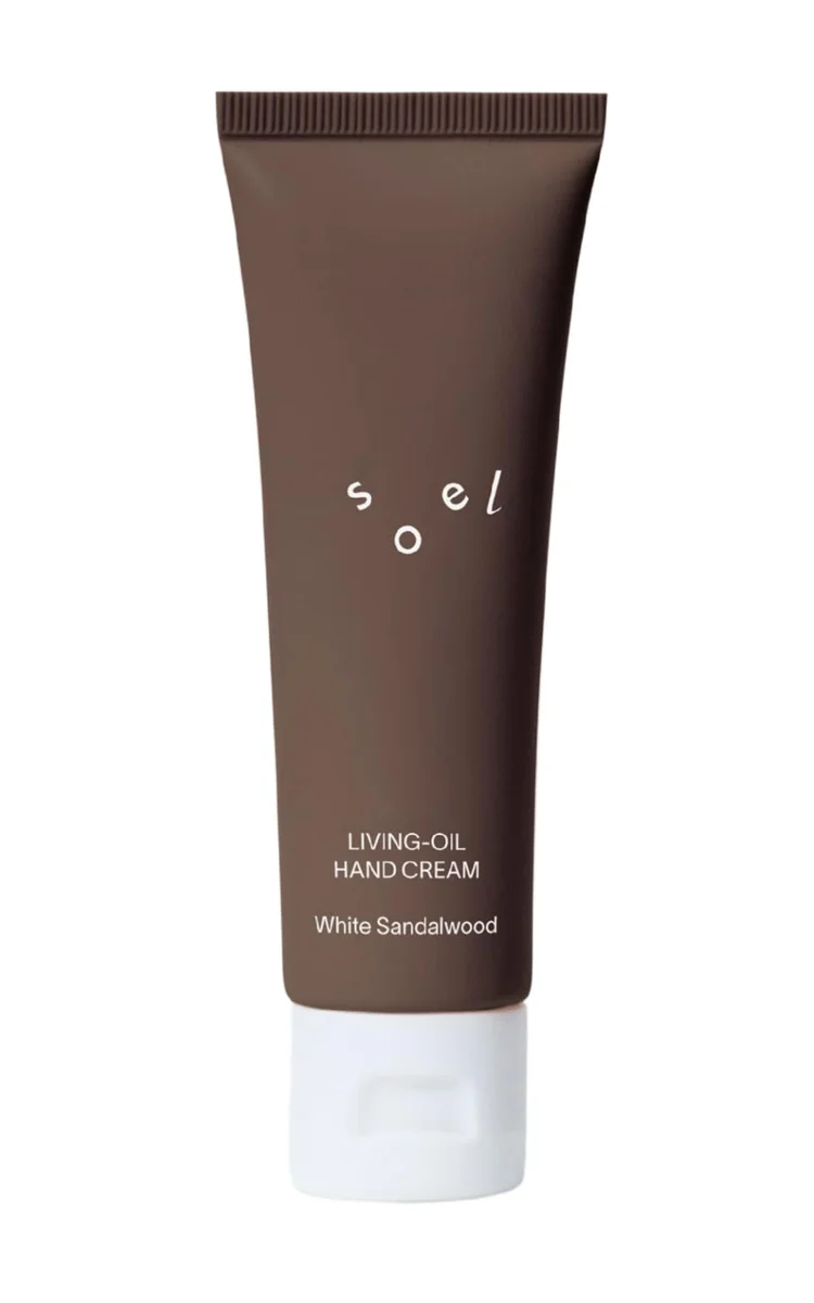 Soel Living Oil Hand Cream White Sandalwood 50g Natural Organic Formula