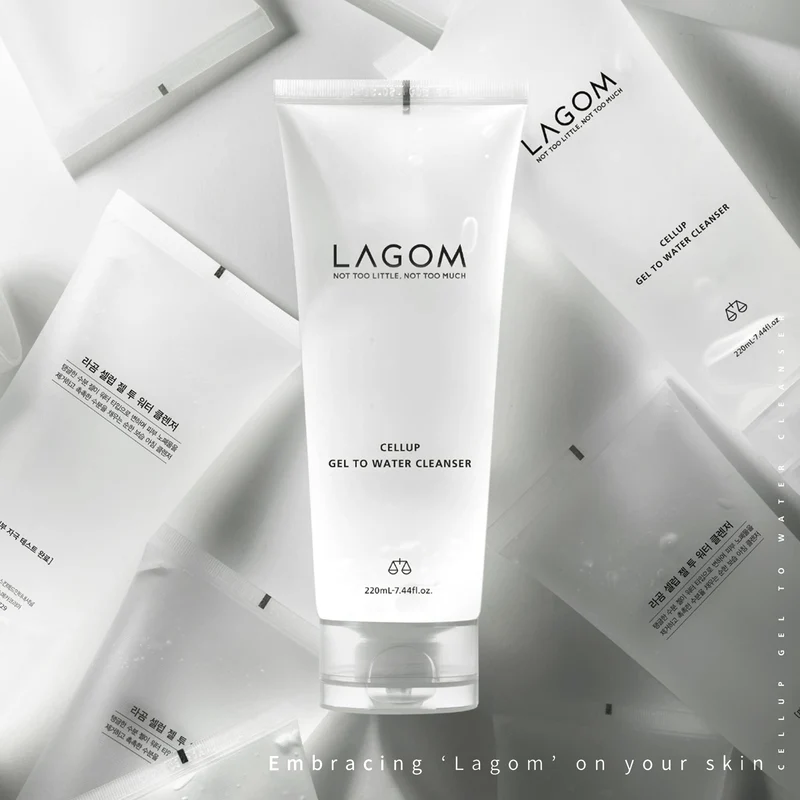 LAGOM Gel to Water Cleanser gel 220ml (Morning Facial Cleanser)
