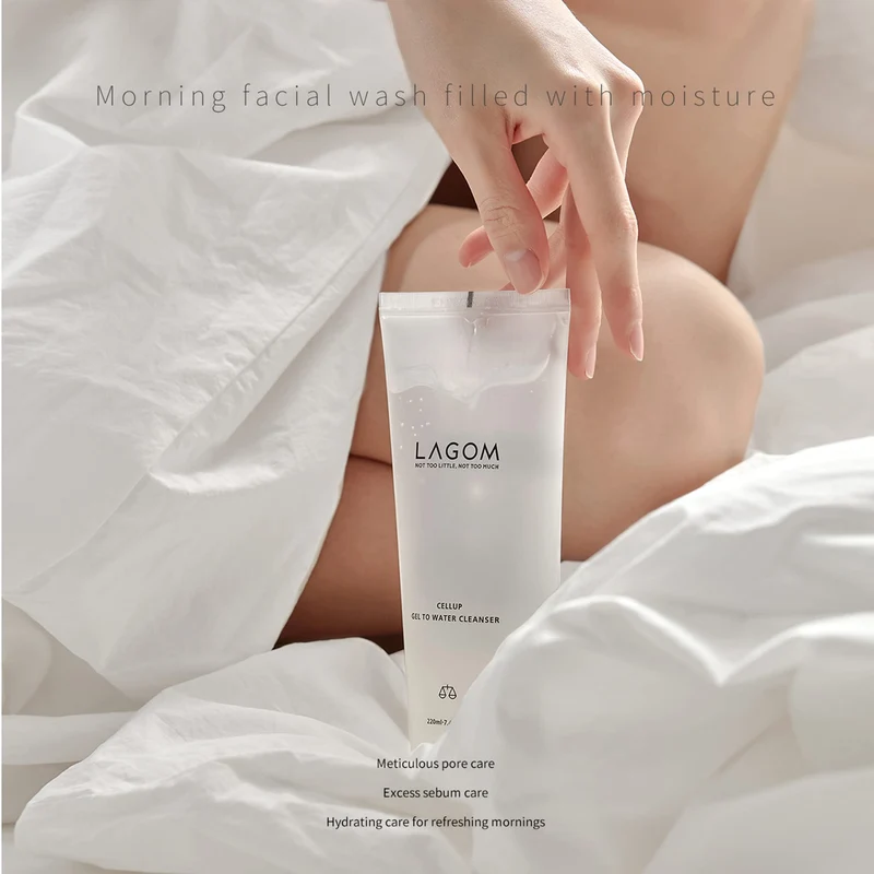 LAGOM Gel to Water Cleanser gel 220ml (Morning Facial Cleanser)