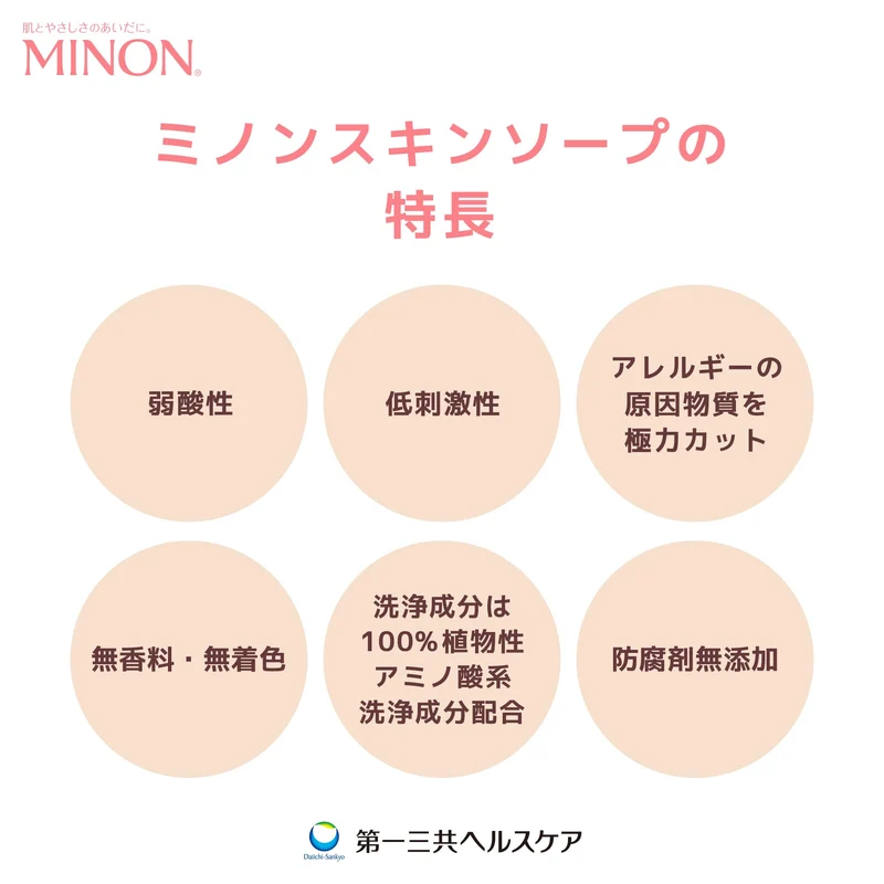 MINON Skin Soap 80g Bar Off White 80g