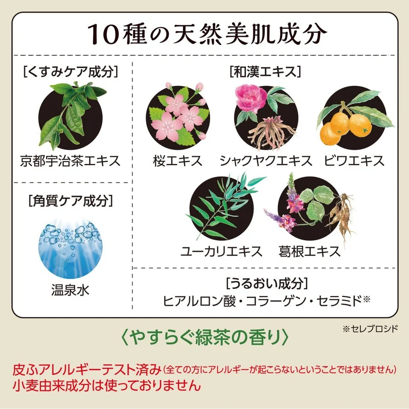 Shizen-Gokochochi Tea Facial Soap 80g