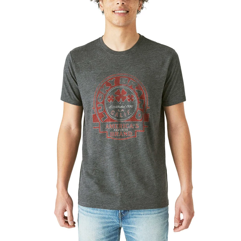 LUCKY BRAND - Chandail à Manches Courtes pour Homme