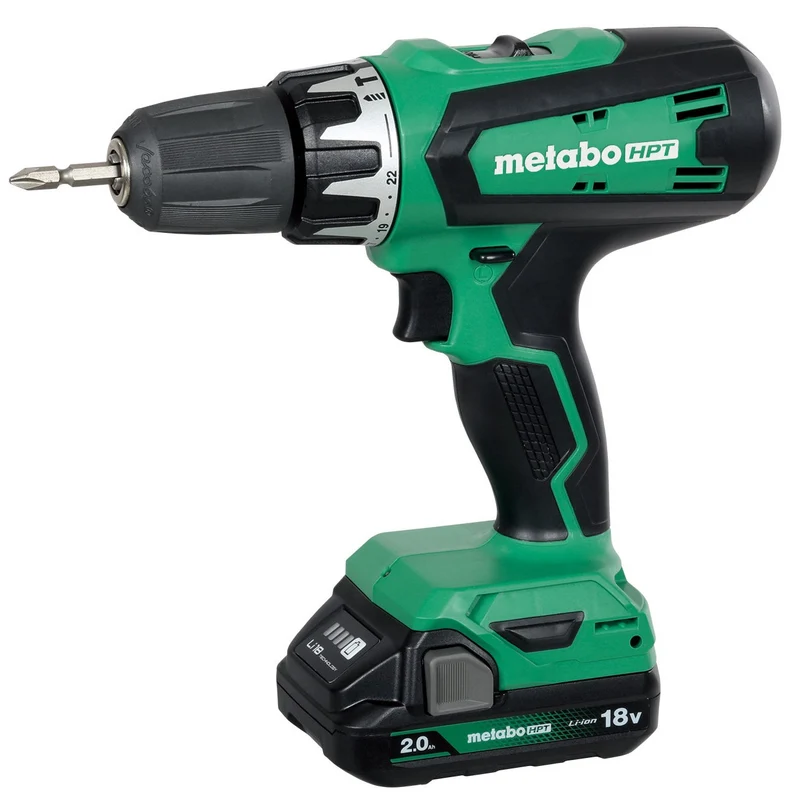 METABO HPT - Perceuse à Percussion Sans Fil et Marteau à Choc Sans Fil