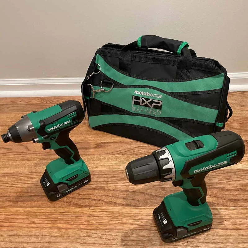 METABO HPT - Perceuse à Percussion Sans Fil et Marteau à Choc Sans Fil
