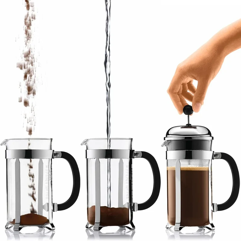 BODUM - Cafetière à Piston de 12 Tasses Chambord