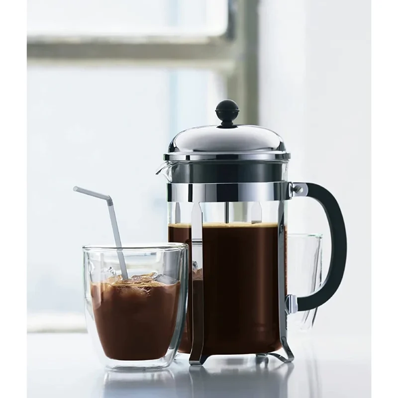 BODUM - Cafetière à Piston de 12 Tasses Chambord