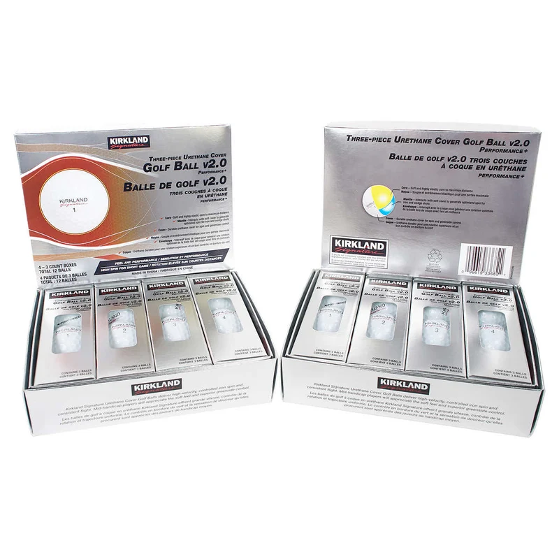 KIRKLAND SIGNATURE - Ensemble de 3 Balles de Golf v2.0