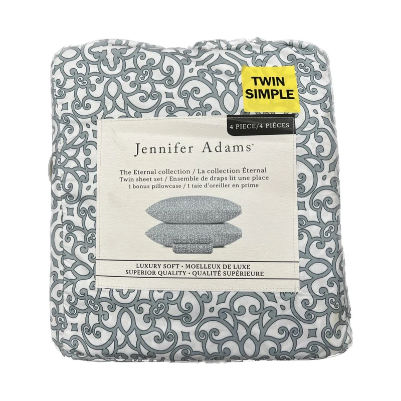JENNIFER ADAMS - Ensemble de Draps Collection Éternal 4 Pièces