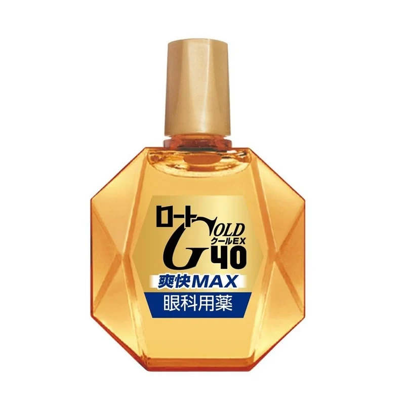 Rohto Pharmaceutical Gold 40 Cool Ex 20ml - Third-Class OTC Eye Drops