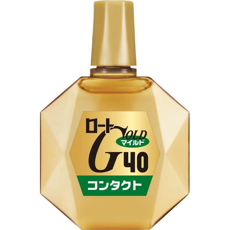 Rohto Pharmaceutical Rohto Gold 40 Contact Mild Eye Drops 20ml - Third-Class OTC