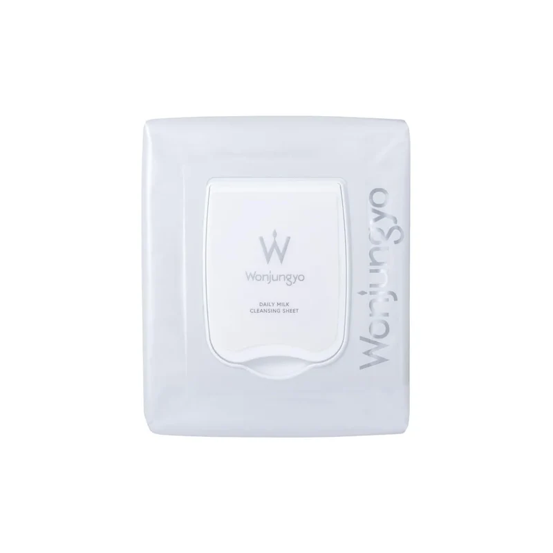 Wonjungyo Daily Milk Cleansing Sheets 50ct Skincare Makeup Remover