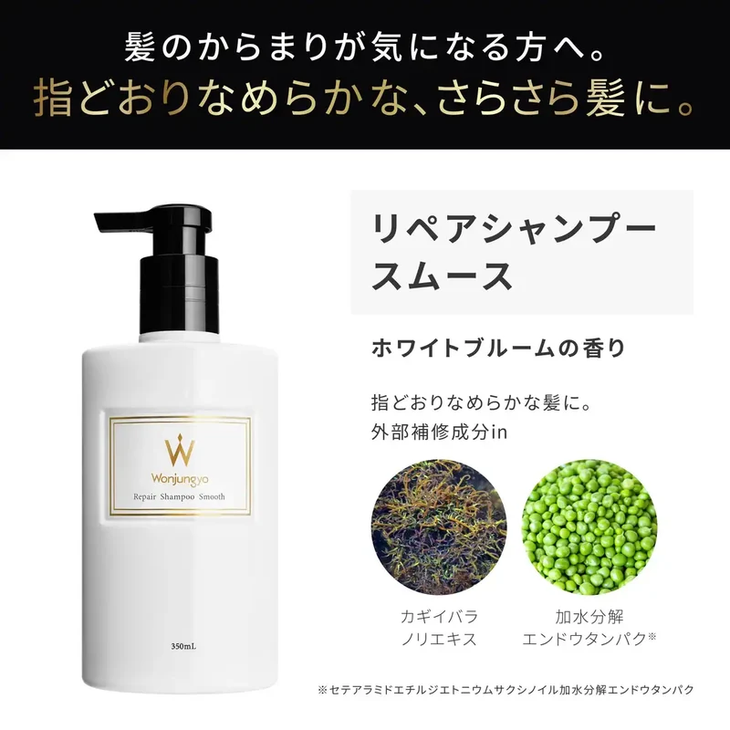 Wonjungyo Repair Shampoo Moist Refill for Dry and Frizzy Hair Care