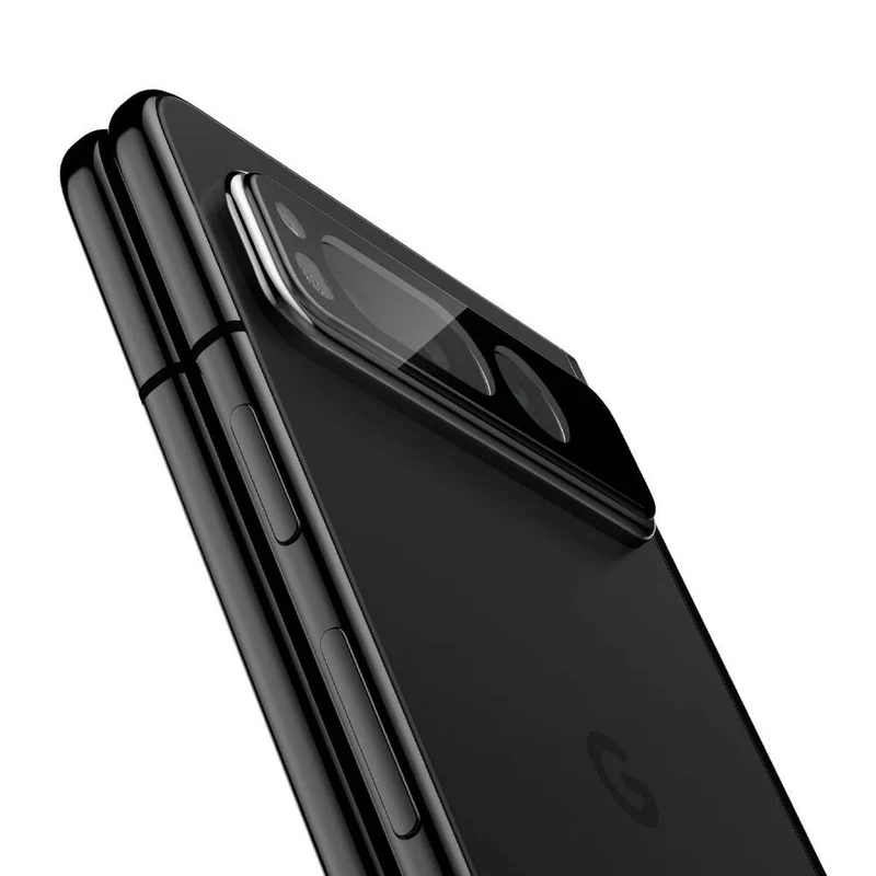 Spigen Google Pixel Fold EZ Fit GLAS.tR Optik 2PCS Lens Protector (Black)