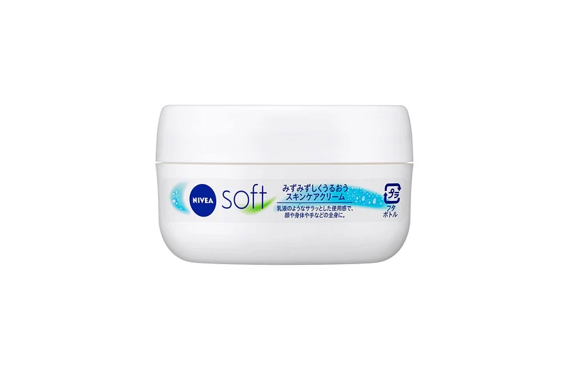 Nivea Soft Skin Care Cream Jar - Hydrating Moisturizer for Smooth Skin
