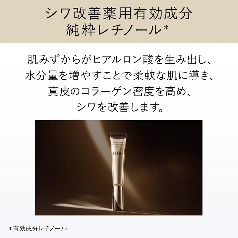 Shiseido ELIXIR Superieur Retino Power Wrinkle Cream Anti Aging Care 15g