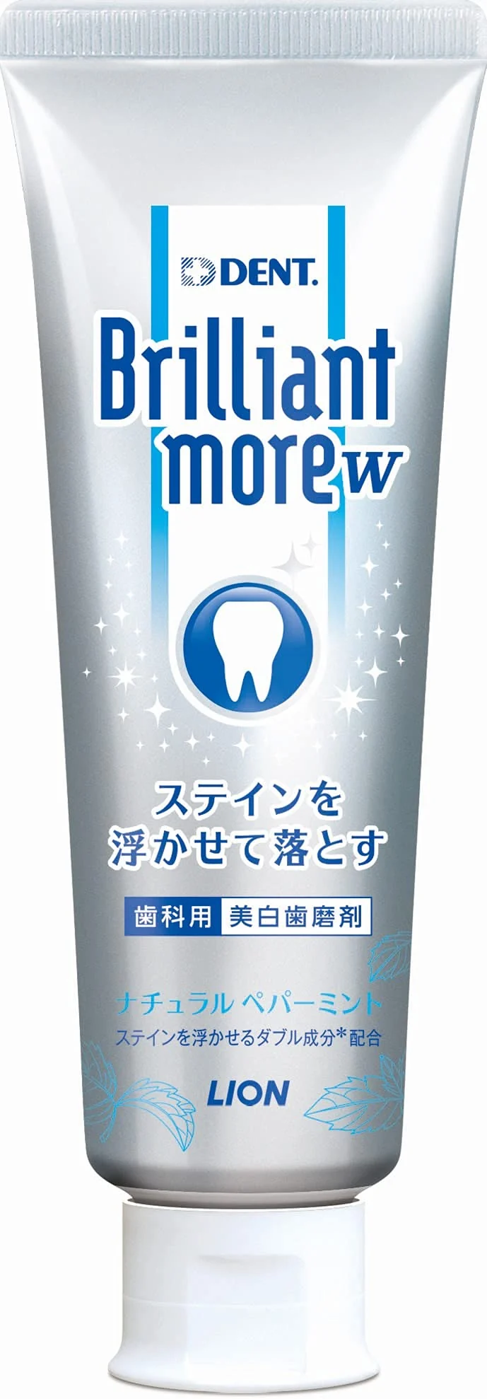 Lion Dental Materials Dent Health Brilliant More Double Peppermint 90G Paste