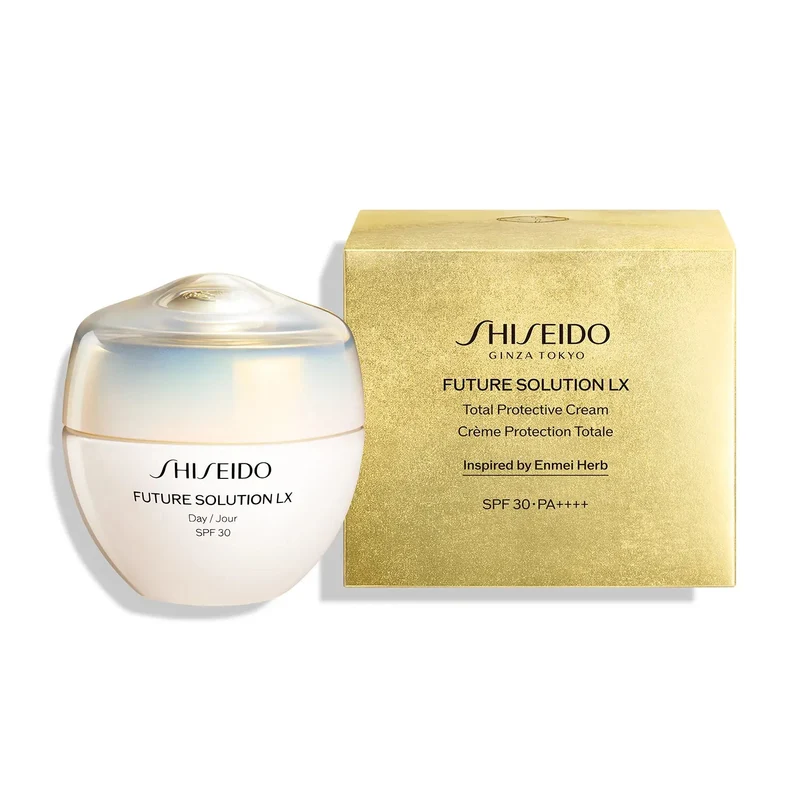 Shiseido Future Solution LX Total Protective Cream Anti-aging Moisturizing Face Cream for Smooth Firm Skin UV