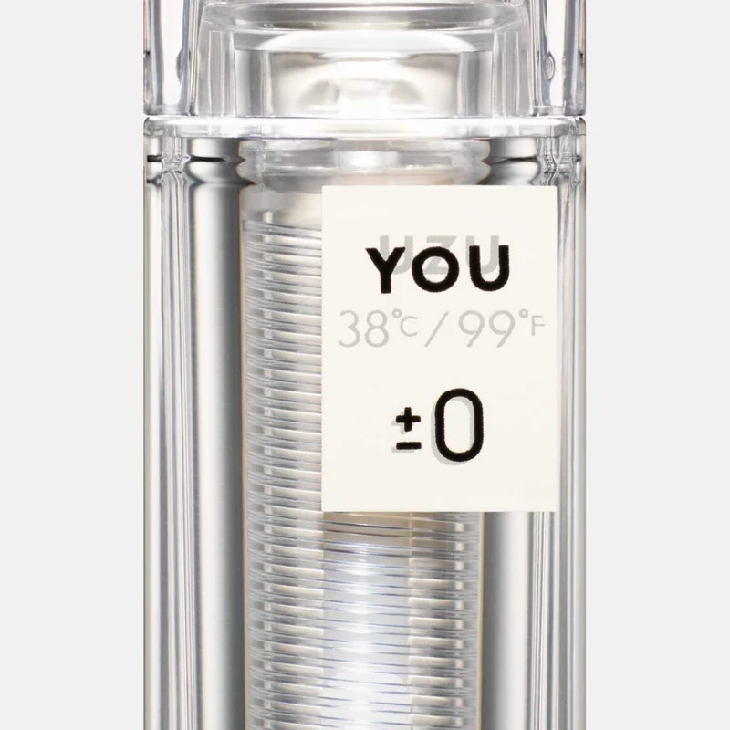 Uzu Lip Balm 38°C / 99°F Clear Hologram Fragrance-Free Hypoallergenic