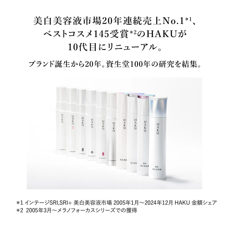 Shiseido HAKU Melano Focus IV Refill Fragrance Free Serum 45g