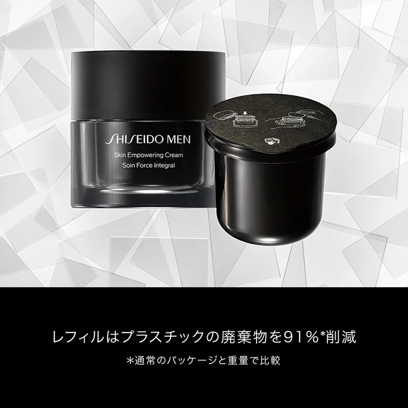 SHISEIDO MEN Skin Empowering Cream Refill 50g Citrus Bamboo Green Fragrance