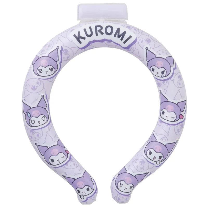 Skater Sanrio Kuromi Cooling Neck Ring Reusable M Size for Women & Children