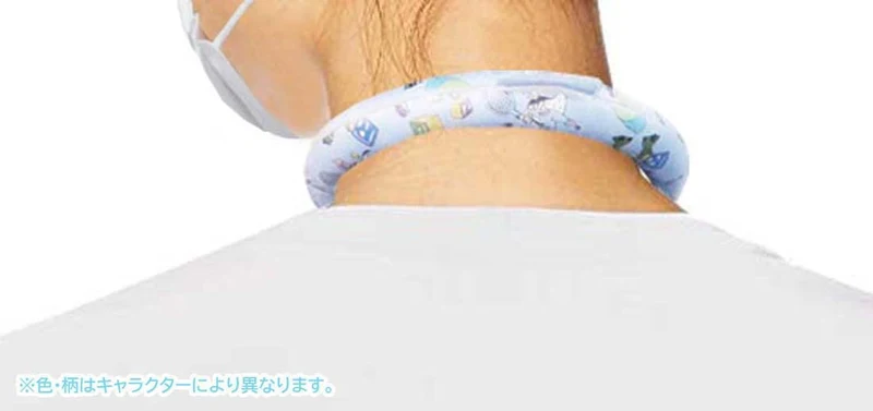 Skater Sanrio Kuromi Cooling Neck Ring Reusable M Size for Women & Children