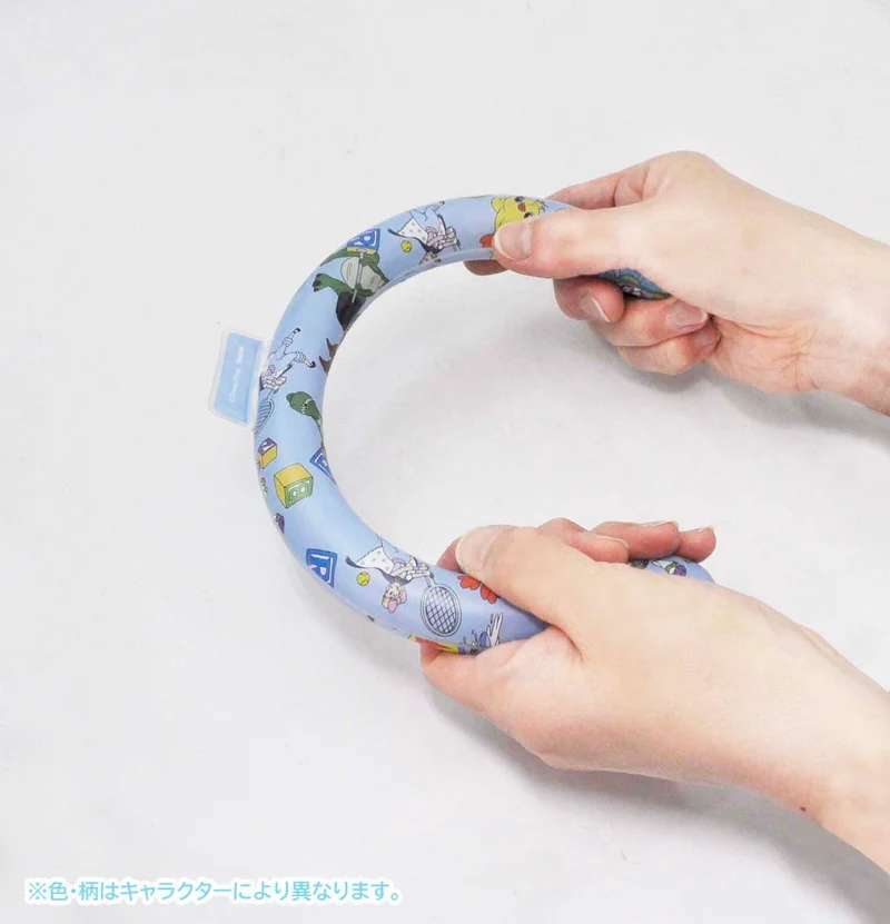 Skater Sanrio Kuromi Cooling Neck Ring Reusable M Size for Women & Children