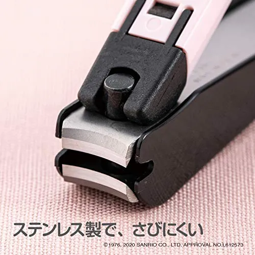 KAI KITTY Hanazakura Curved Blade Nail Clipper S Size Made in Japan KK2536